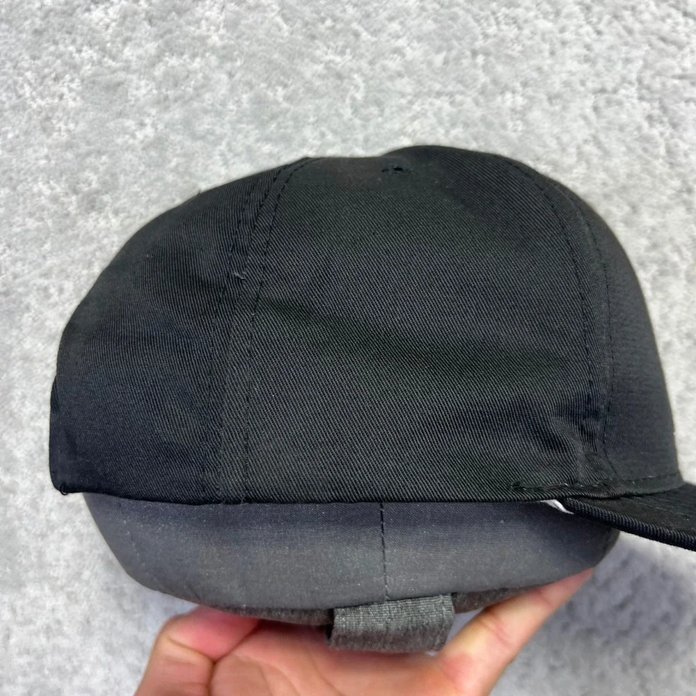 VTG‎ 1991 Super Bowl XXV Hat Black American Needle Snapback Silver Anniversary